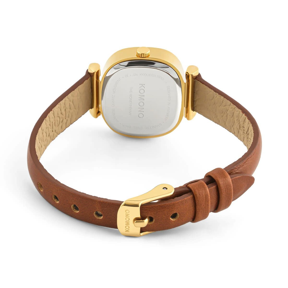 KOMONO / コモノ マニーペニー ゴールドタン レディース腕時計 | H°M'S