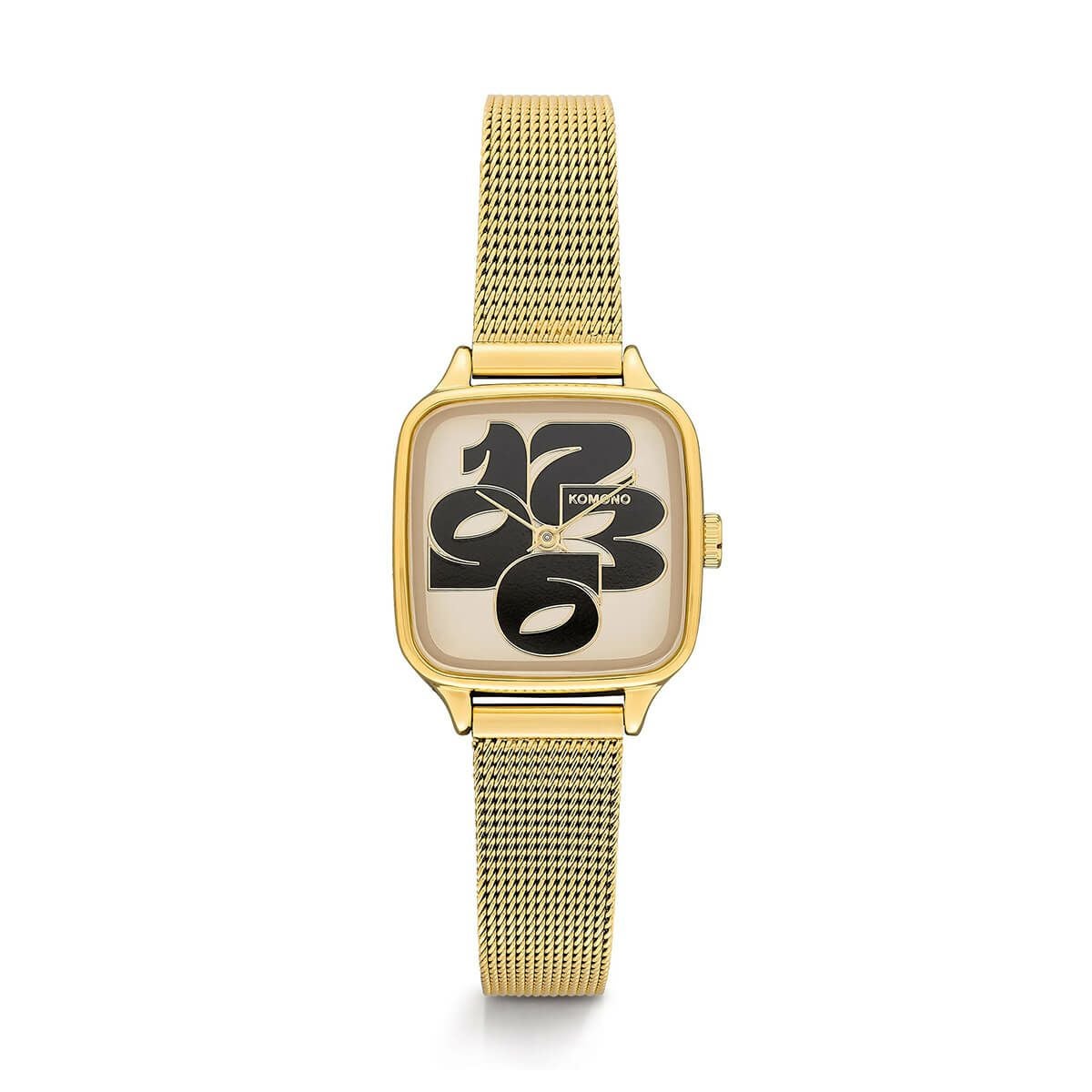 KOMONO / コモノ ケイト カメオ ロワイヤル - ゴールド ノワールの公式ECサイト掲載画像