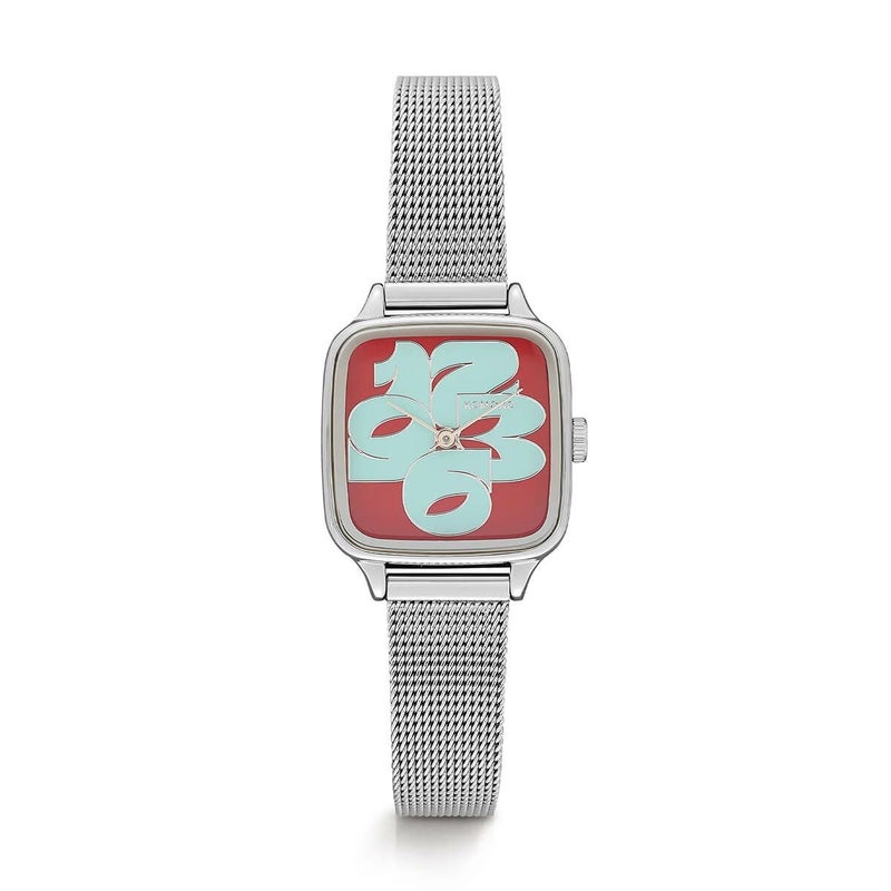 KOMONO / コモノ ケイト カメオ ロワイヤル - シルバー ボルドーの公式ECサイト掲載画像