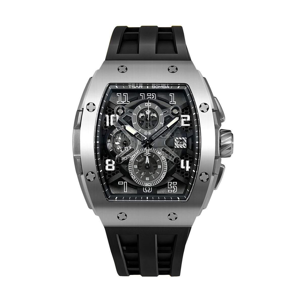 TSAR BOMBA / サーボンバ エレメンタル シリーズ クォーツ ウォッチ ブラック / ブラックの公式ECサイト掲載画像