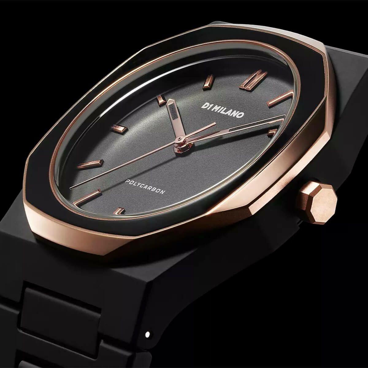 D1 MILANO / ディーワンミラノ ポリカーボン ゴールドメッシュ メンズ