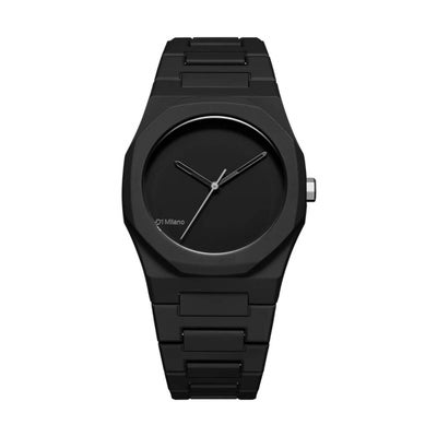 D1 MILANO / ディーワンミラノ ポリカーボン ブラック メンズ腕時計 