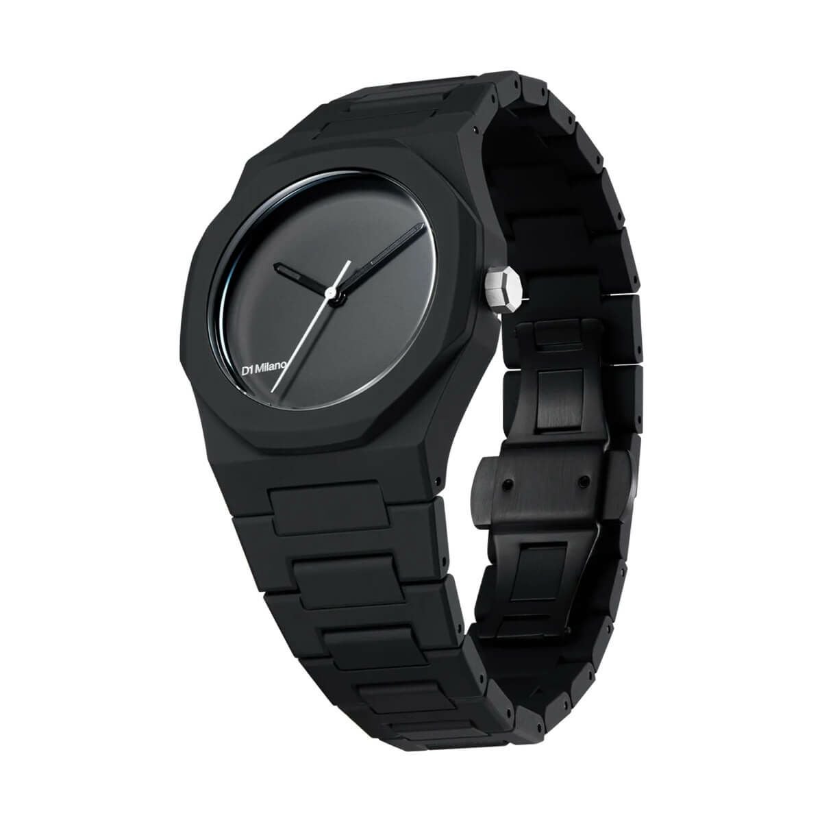 D1 MILANO / ディーワンミラノ ポリカーボン ブラック メンズ腕時計