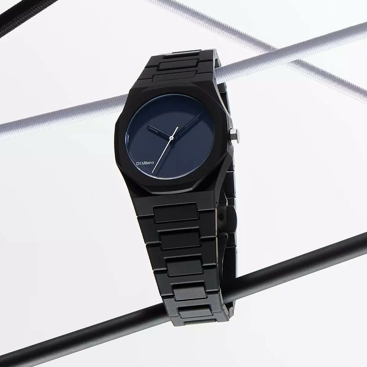 D1 MILANO / ディーワンミラノ ポリカーボン ブラック メンズ腕時計