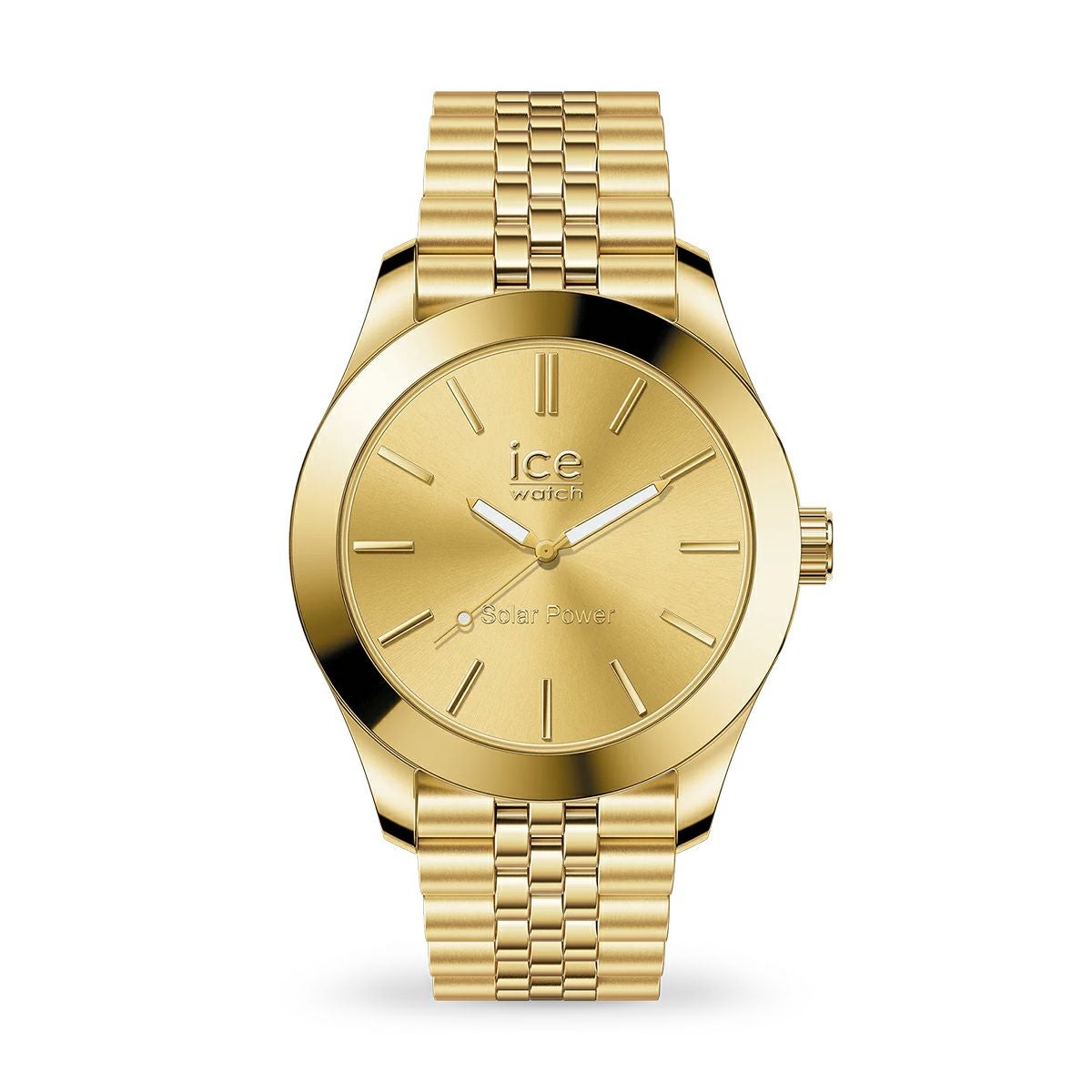 ICE-WATCH / アイスウォッチ ICE steel - ゴールド - スモール - ソーラー3Hの公式ECサイト掲載画像