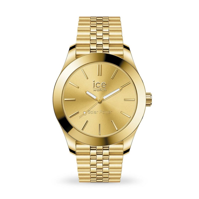ICE-WATCH / アイスウォッチ ICE steel - ゴールド - スモール - ソーラー3Hの公式ECサイト掲載画像