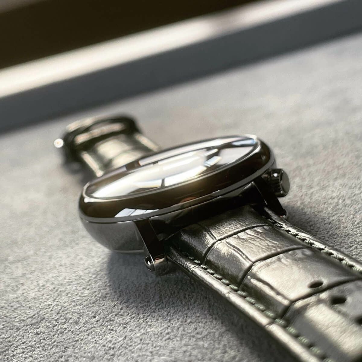 Fukushima Watch / フクシマウォッチ Odaka / Seaweed black メンズ