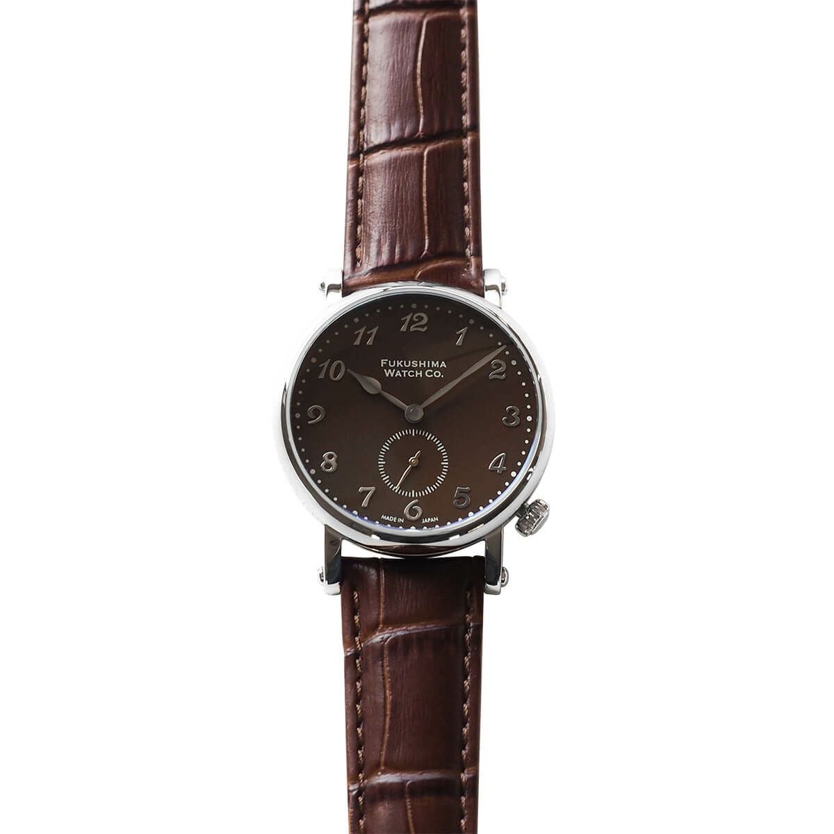 Fukushima Watch / フクシマウォッチ Odaka / Chestnut brownの公式ECサイト掲載画像