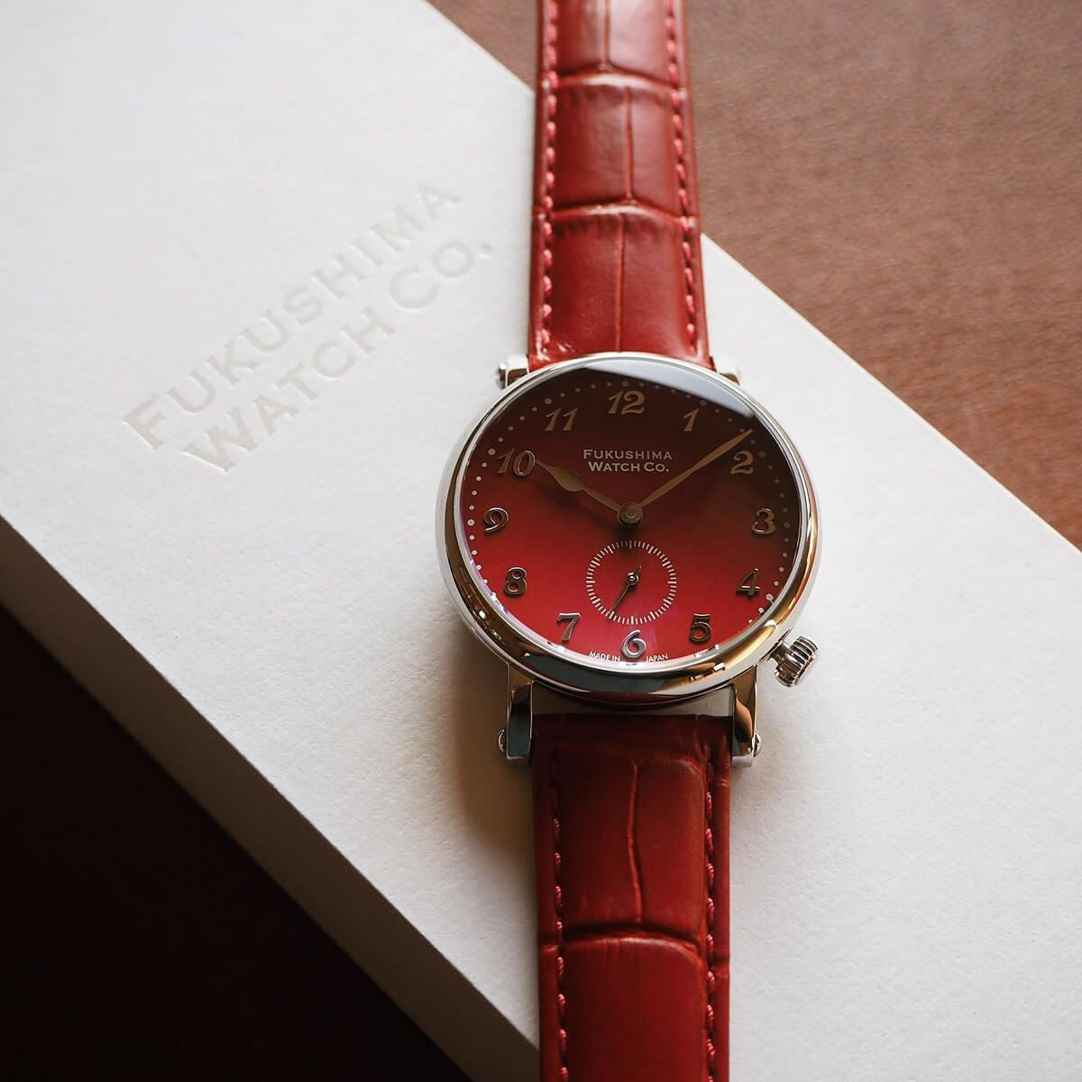 Fukushima Watch / フクシマウォッチ Odaka / Chili pepper red メンズ