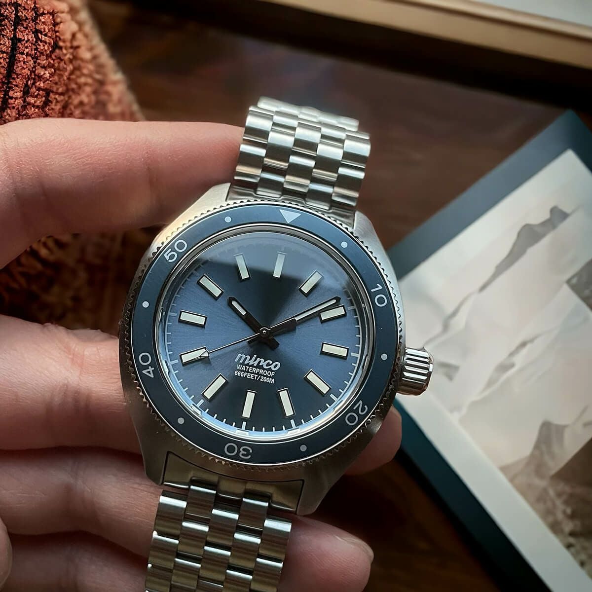 フ*ト様 希少proto表記Tiemco Bush Master 6.9 ♯4フ Fukushima Watch / フクシマウォッチ TYPE-03 舛花色(Masuhanairo