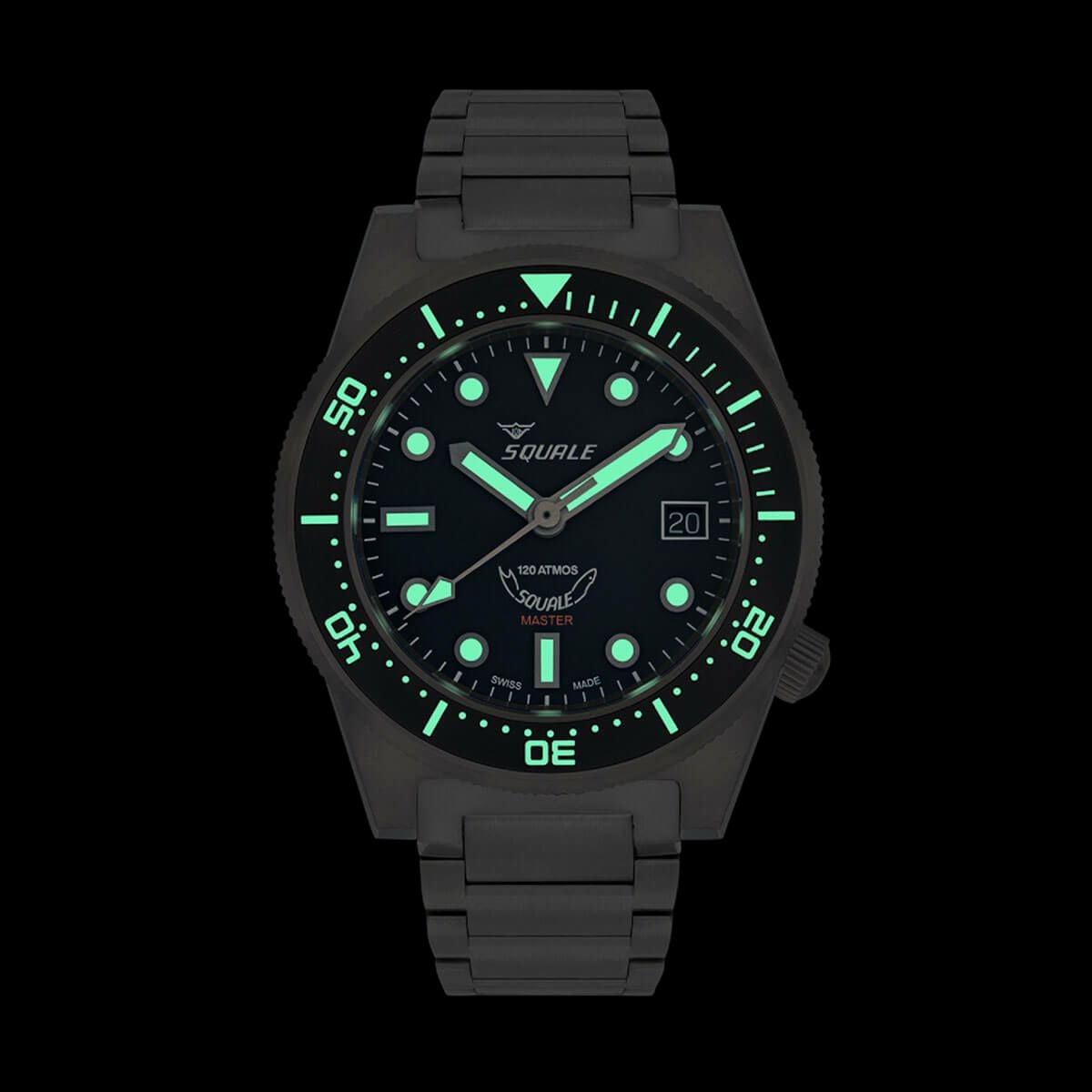 SQUALE / スクワーレ マスターチタニウム 120 ATM メンズ腕時計 | H