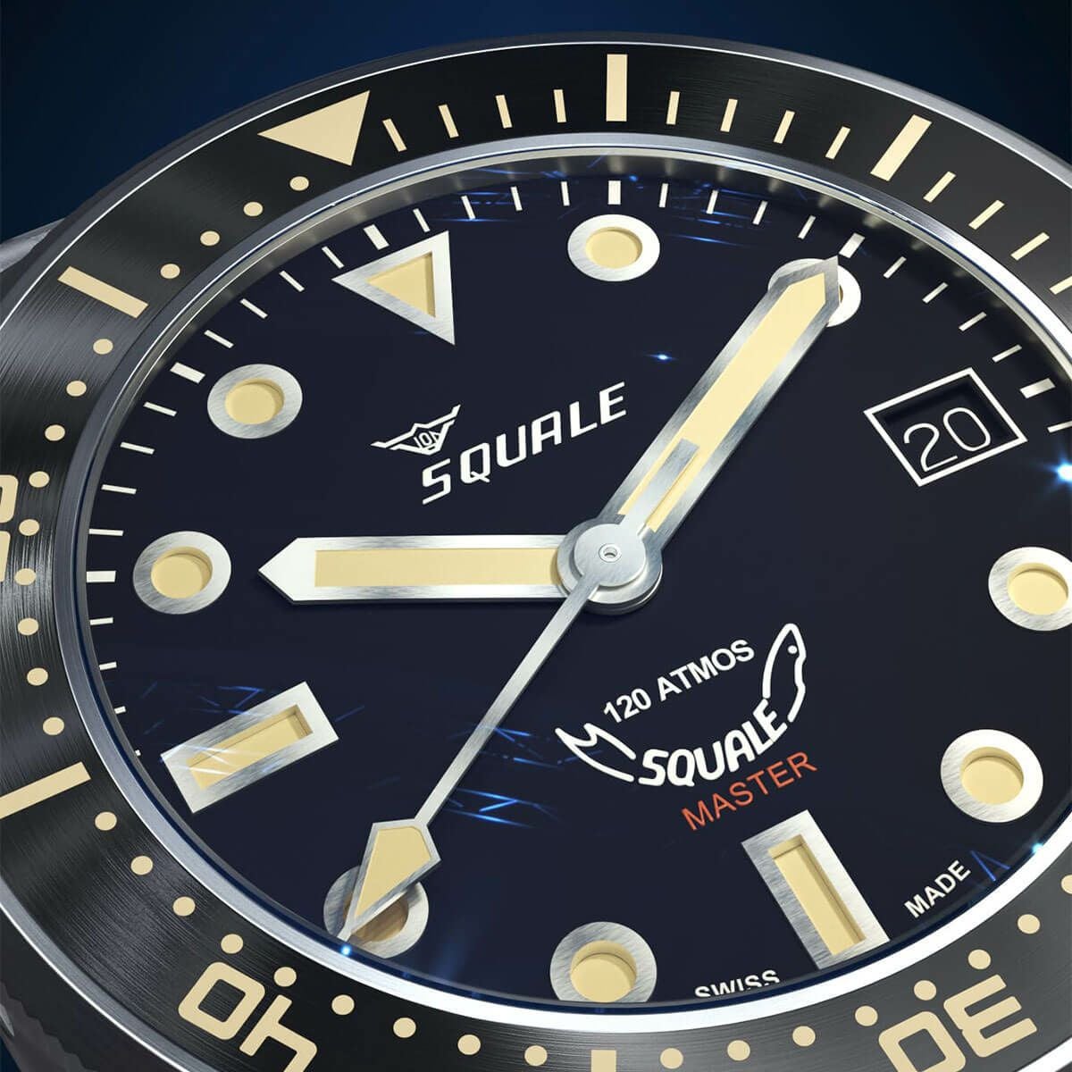 SQUALE / スクワーレ マスターチタニウム 120 ATM メンズ腕時計 | H