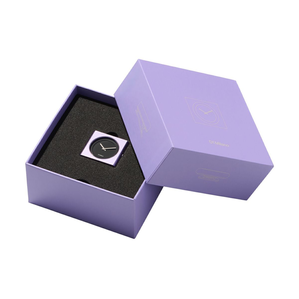 D1 MILANO / ディーワンミラノ ブロック - ライラック メンズ腕時計