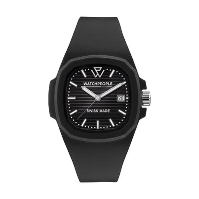 WATCHPEOPLE / ウォッチピープル WP4 ブラック ブラックシルバーライン 