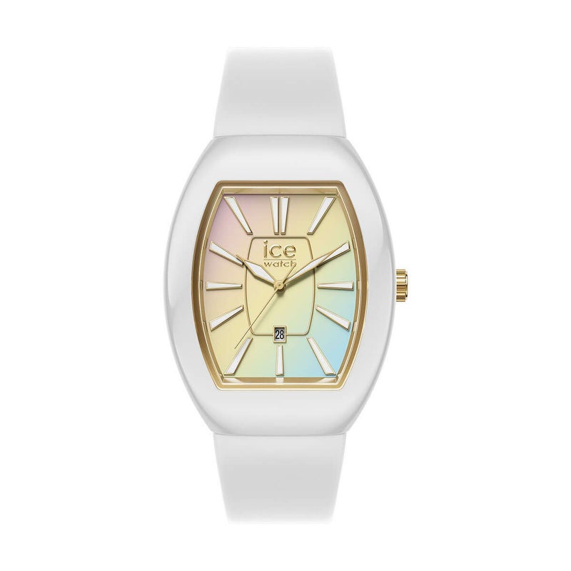 ICE-WATCH / アイスウォッチ ICE boliday - ドーム - ホワイトサンセットレインボー - スモール - 3H+Dの公式ECサイト掲載画像