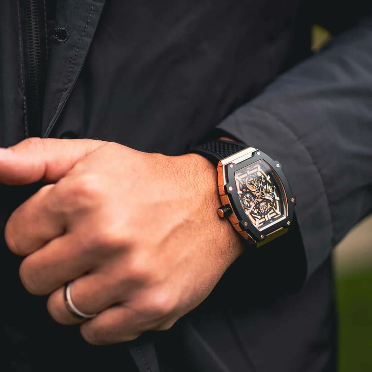 ICE-WATCH / アイスウォッチ ICE boliday ブラックローズゴールド