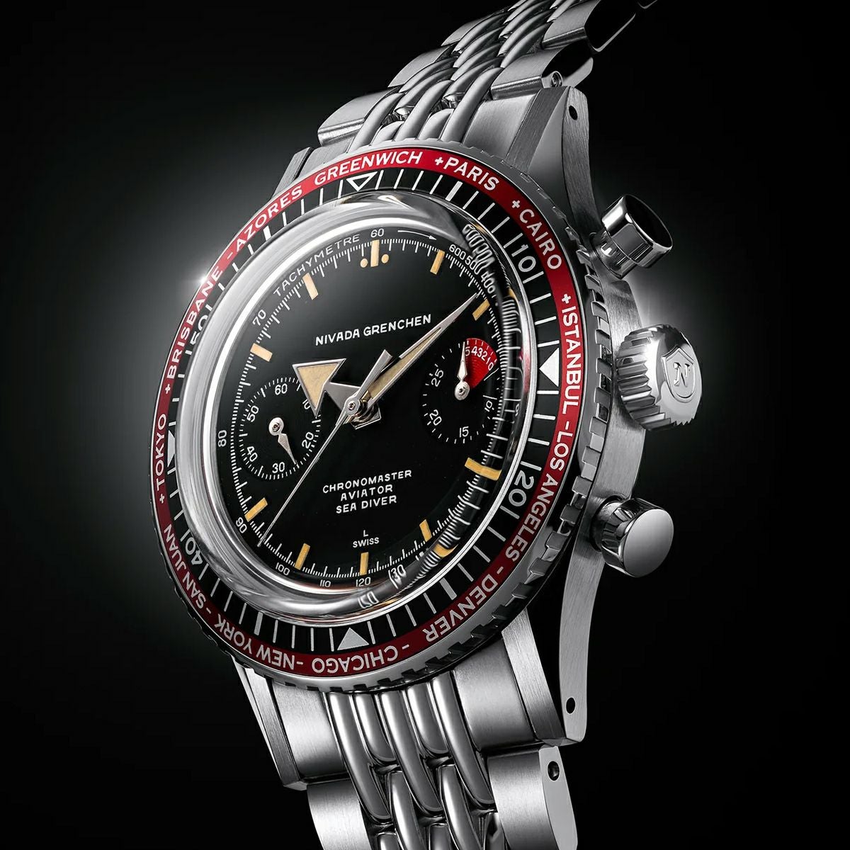 Nivada Grenchen / ニバダ グレンヒェン クロノマスター ブロード