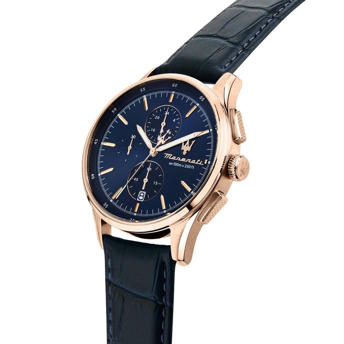 Maserati / マセラティ ソルパッソ 42mm クロノグラフ ブルー ダイヤル