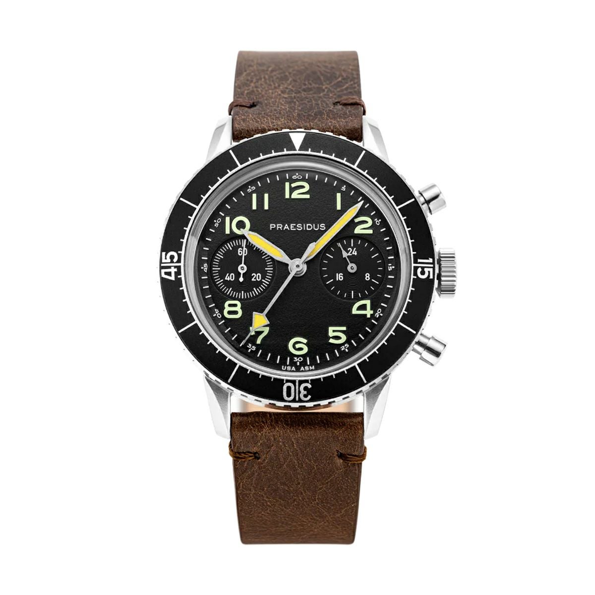 Praesidus / プレジダス Type H-75 Brown Leather メンズ腕時計 | H