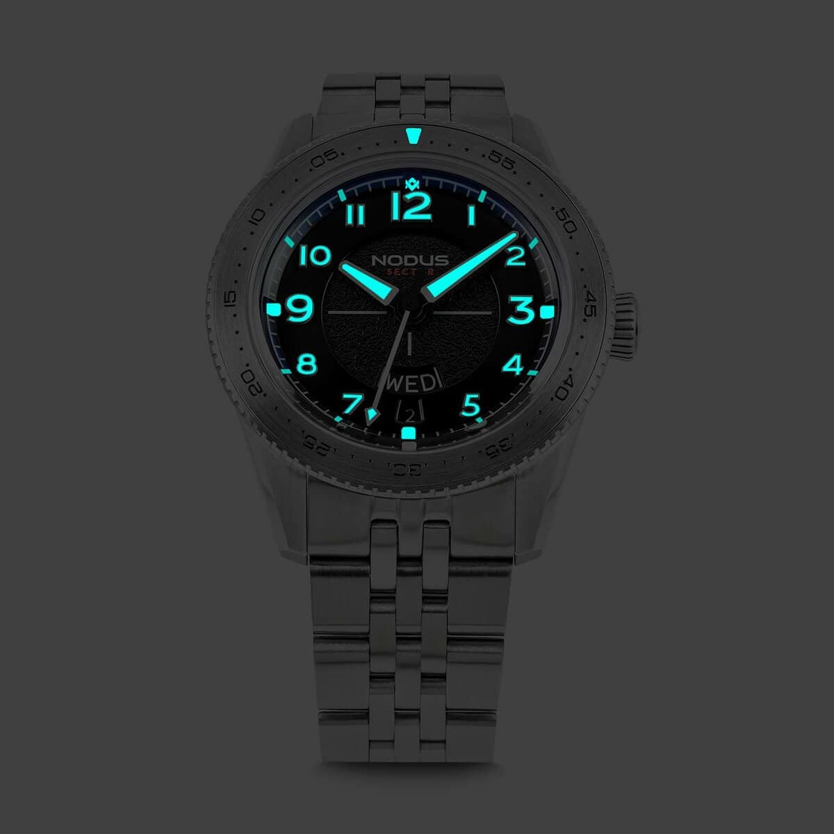 NODUS Watches / ノダスウォッチ SECTOR 2 PILOT BLACK BIRD BLACK DLC
