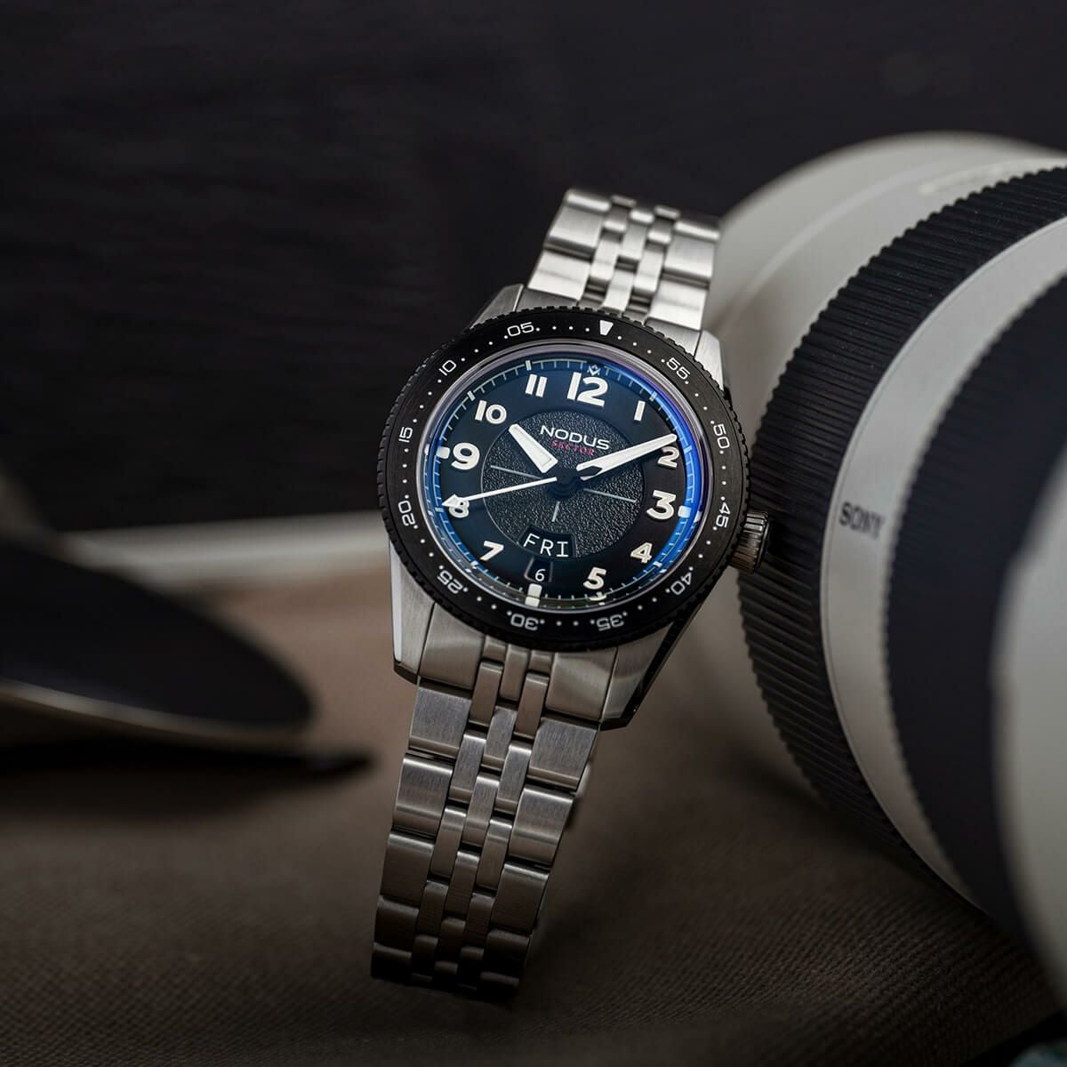 NODUS Watches / ノダスウォッチ SECTOR 2 PILOT BLACK BIRD BLACK DLC