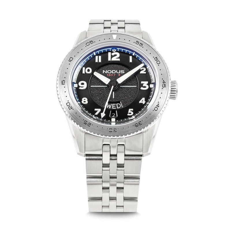 NODUS Watches / ノダス ウォッチ SECTOR 2 PILOT - BLACK BIRD STEEL BEZELの公式ECサイト掲載画像