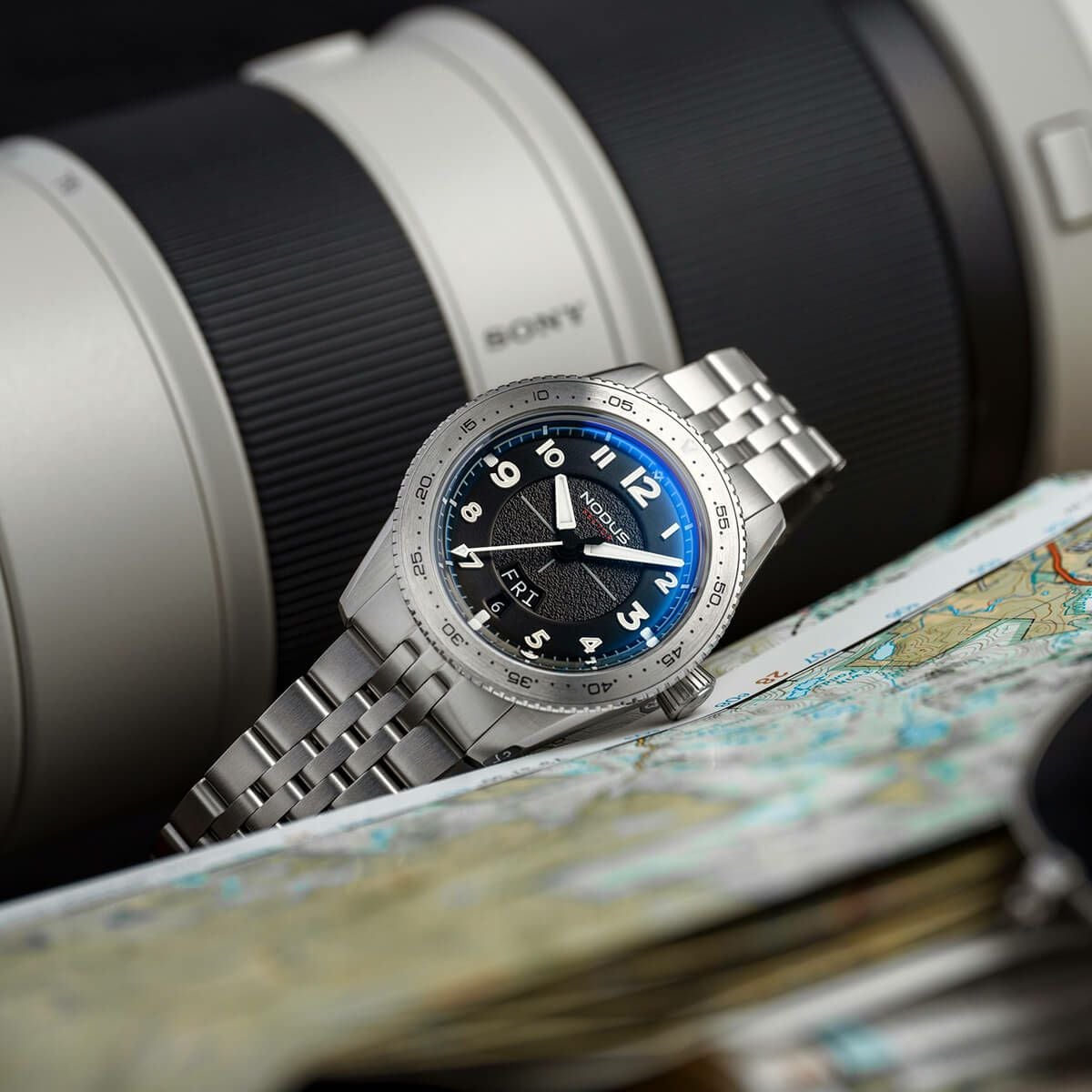 NODUS Watches / ノダスウォッチ SECTOR 2 PILOT BLACK BIRD STEEL