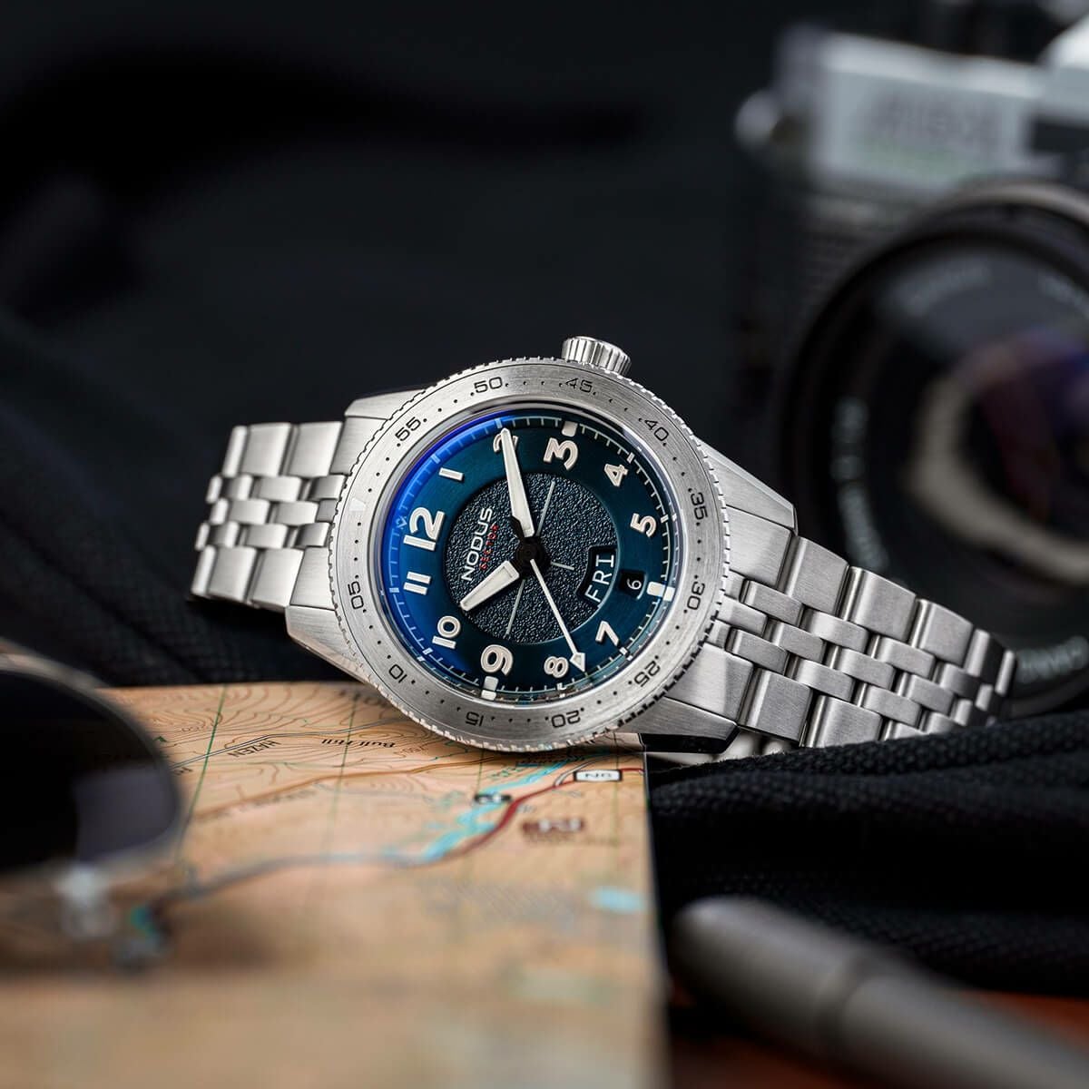NODUS Watches / ノダスウォッチ SECTOR 2 PILOT PHANTOM STEEL BEZEL
