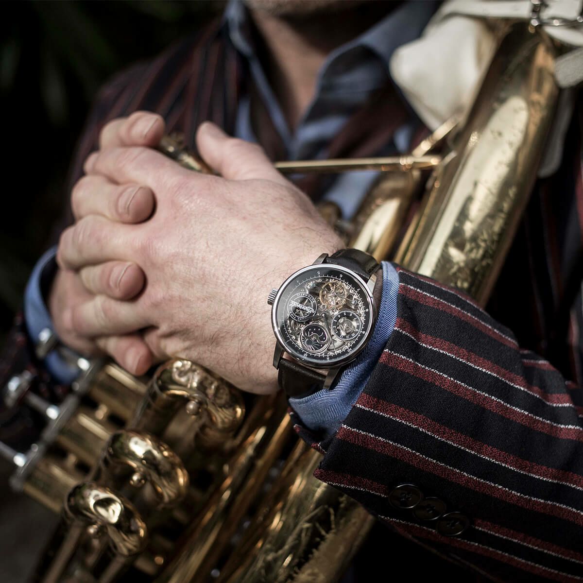 Ingersoll / インガソール ザ ジャズ オートマチックウォッチ ブラック