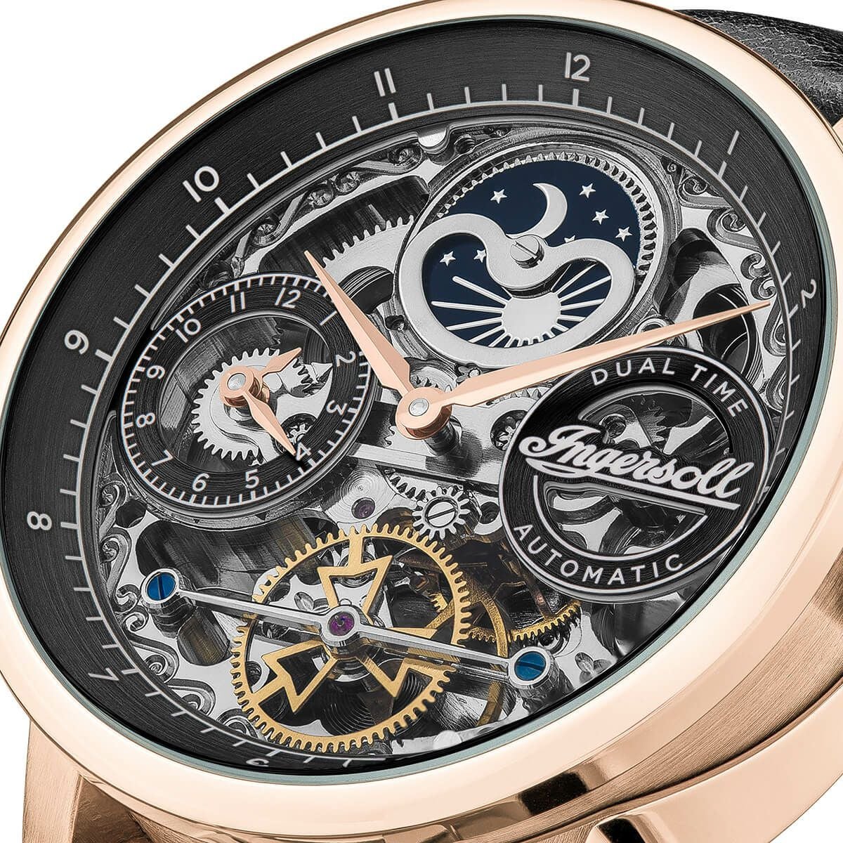 Ingersoll / インガソール ザ ジャズ オートマチックウォッチ ブラック