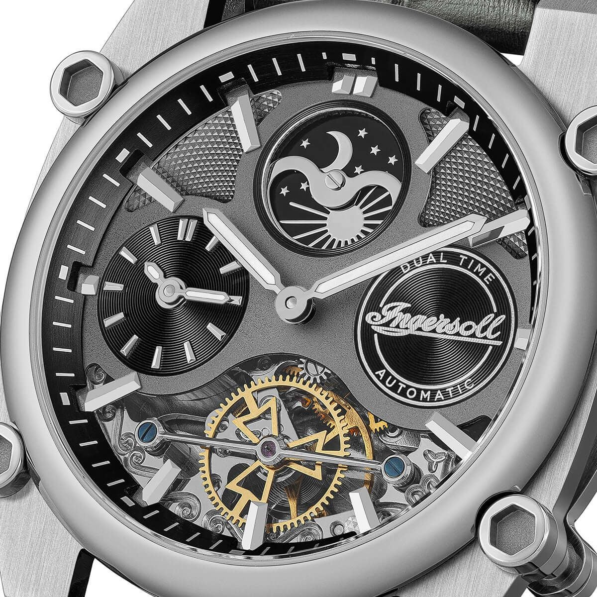 実使用サイン入り ヴィクトル・アンデション AIKソルナ Ingersoll / インガソール ザ ヴァーシティ オートマチックウォッチ