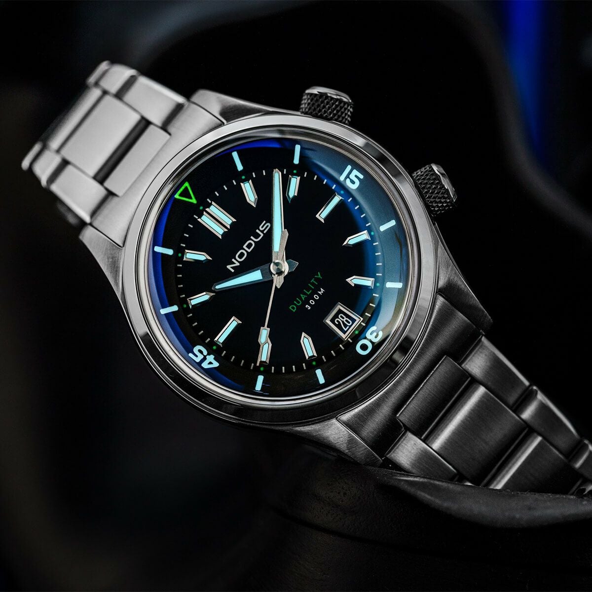 d*2様 NOWOS ノーウォス　新品未使用　タグ付き NODUS Watches / ノダスウォッチ Duality II Chasm Black 60min メンズ