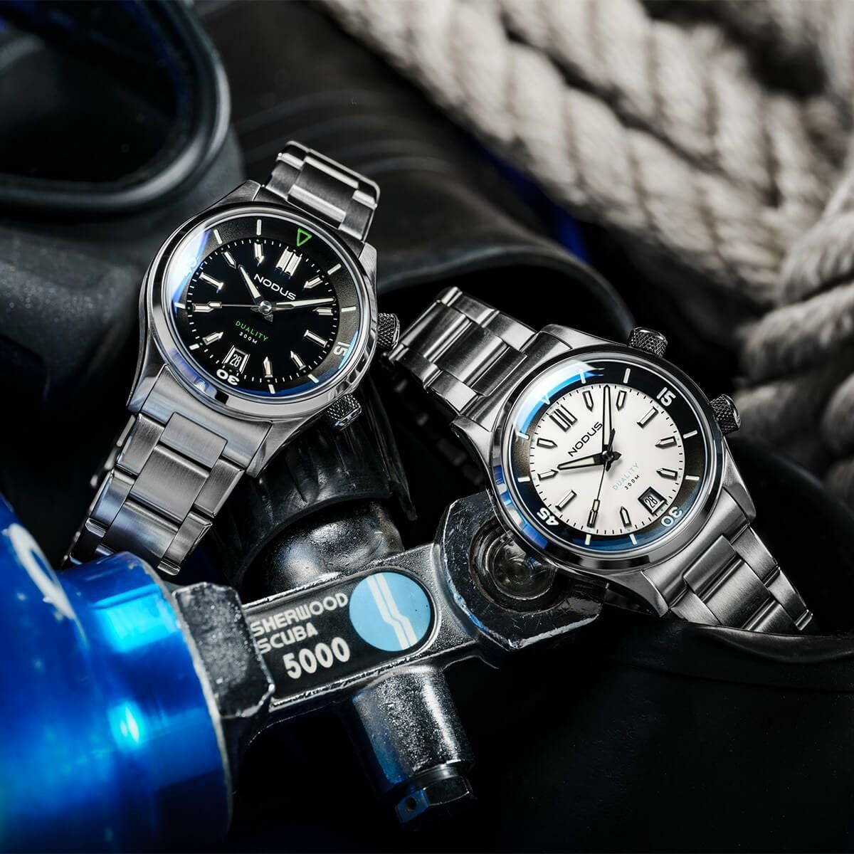 NODUS Watches / ノダスウォッチ Duality II Unity White 60min メンズ