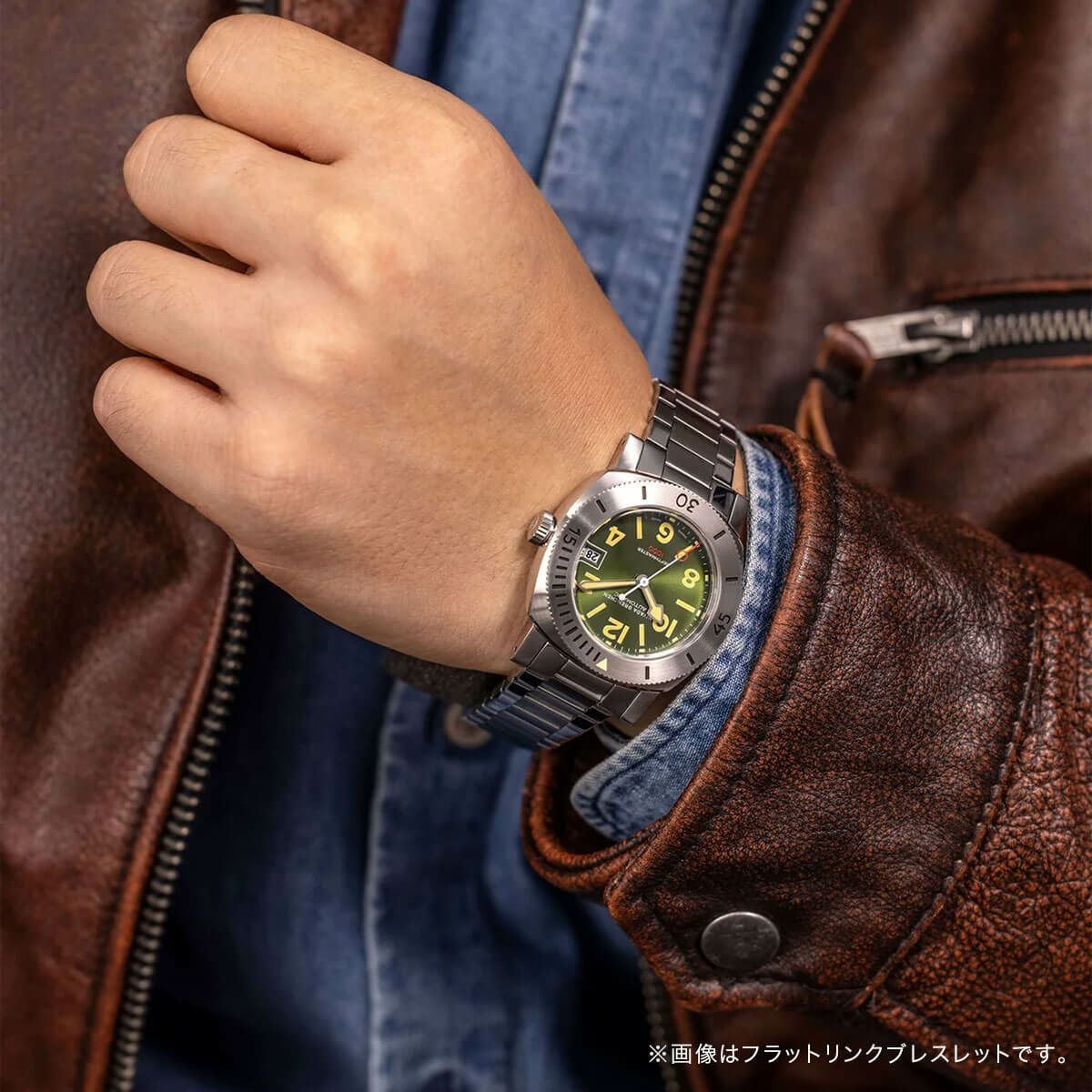 Nivada Grenchen / ニバダ グレンヒェン デプスマスター グリーン
