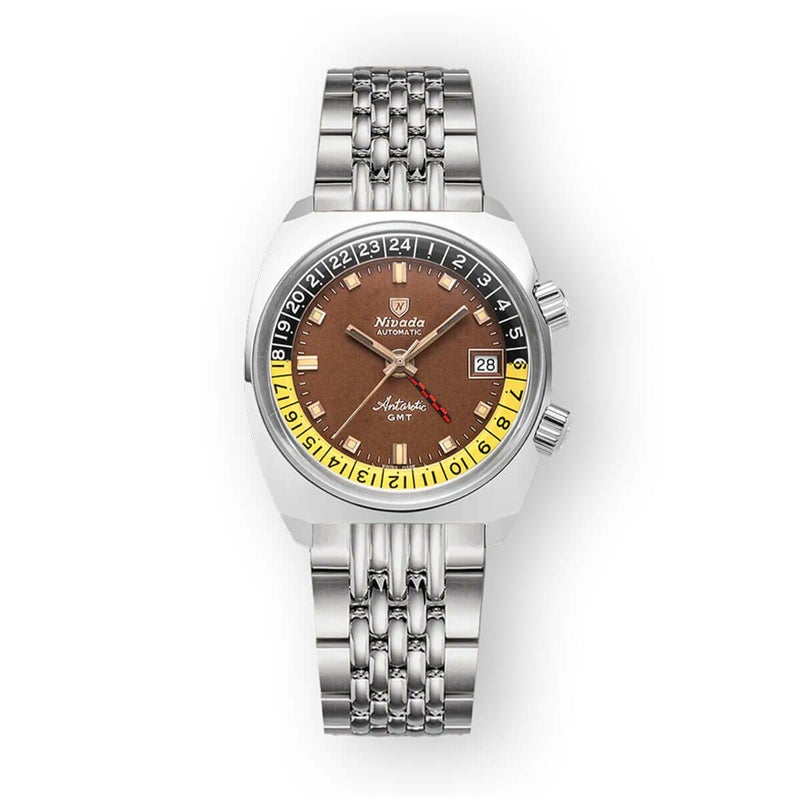 Nivada Grenchen / ニバダ グレンヒェン アンタークティック GMT ライス ブレスレットの公式ECサイト掲載画像
