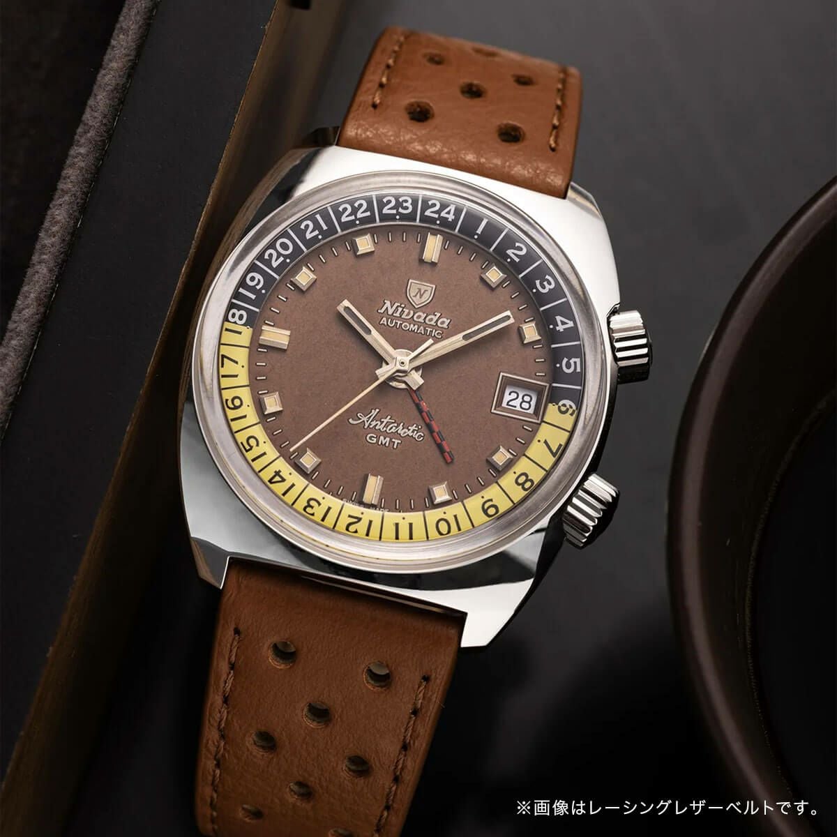 Nivada Grenchen / ニバダ グレンヒェン Antarctic GMT ライス