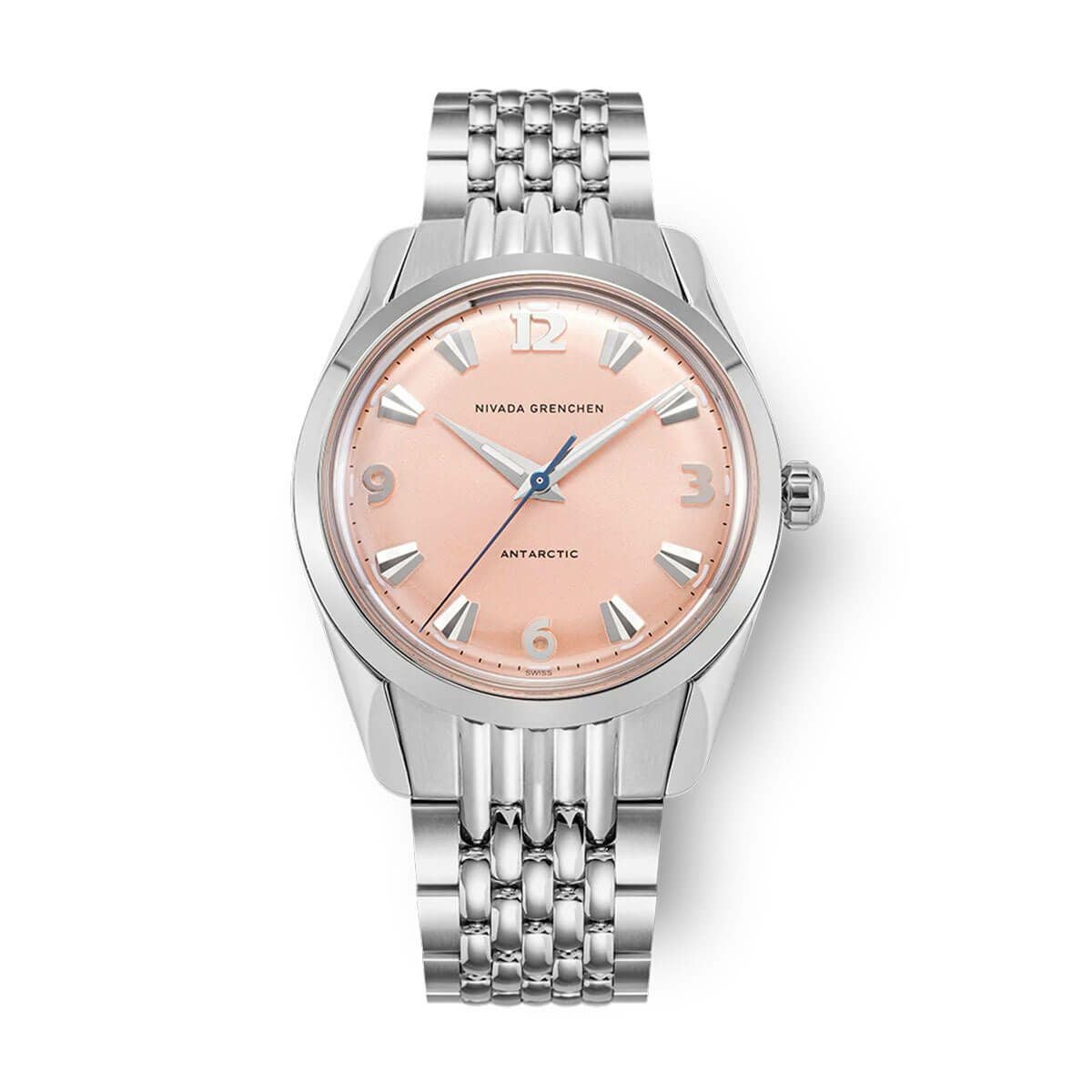 Nivada Grenchen / ニバダ グレンヒェン アンタークティック 35mm サーモン ライス ブレスレットの公式ECサイト掲載画像