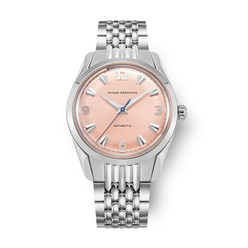 Nivada Grenchen / ニバダ グレンヒェン アンタークティック 35mm サーモン ライス ブレスレットの公式ECサイト掲載画像