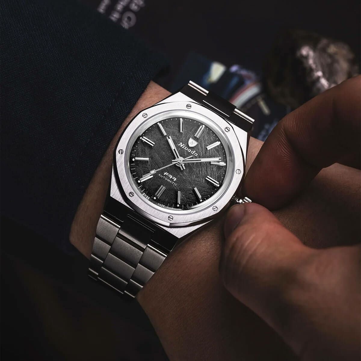 Nivada Grenchen / ニバダ グレンヒェン F77 ステンレススチール