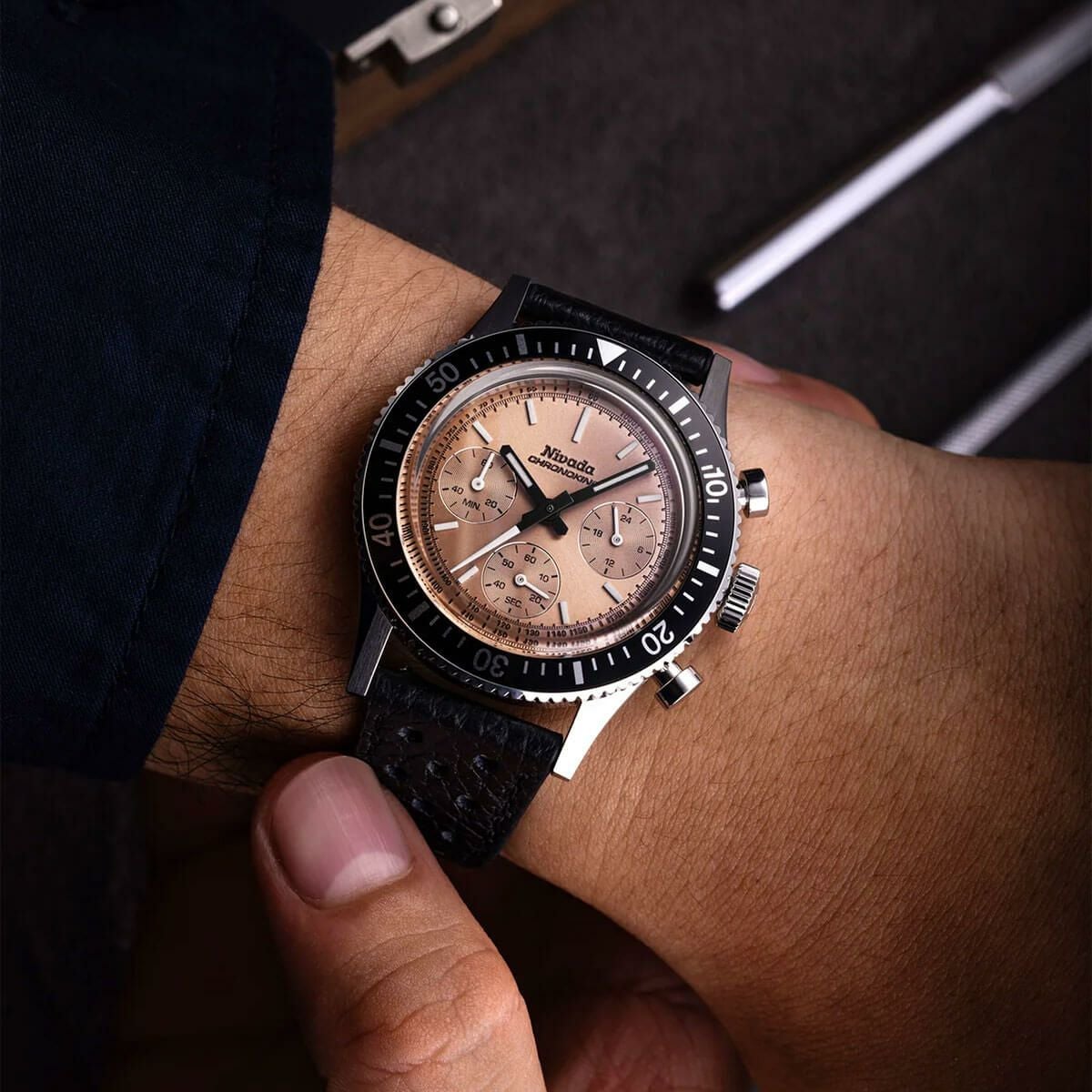 Nivada Grenchen / ニバダ グレンヒェン クロノキング メカクォーツ