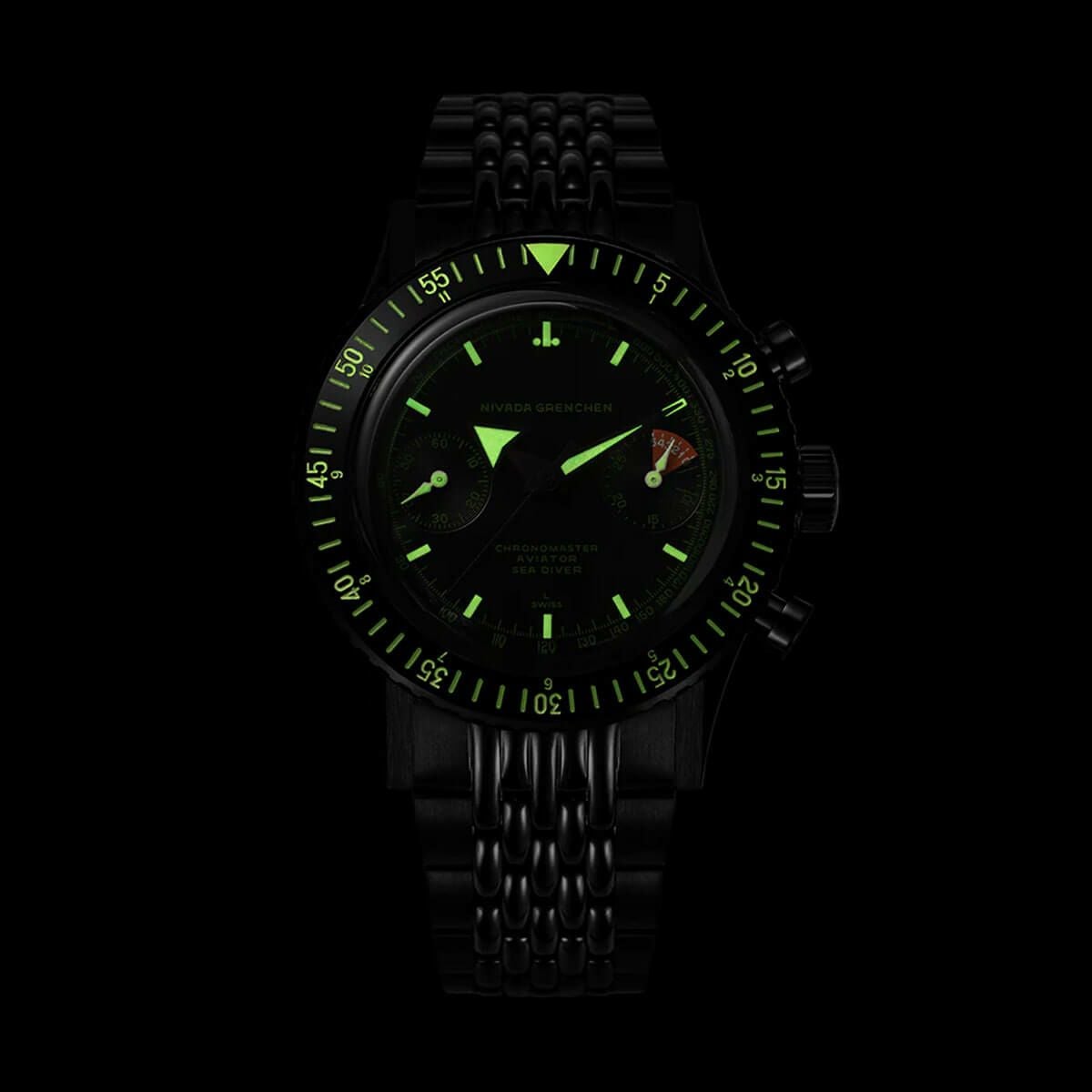 世界50本限定］Nivada Grenchen / ニバダ グレンヒェン クロノマスター