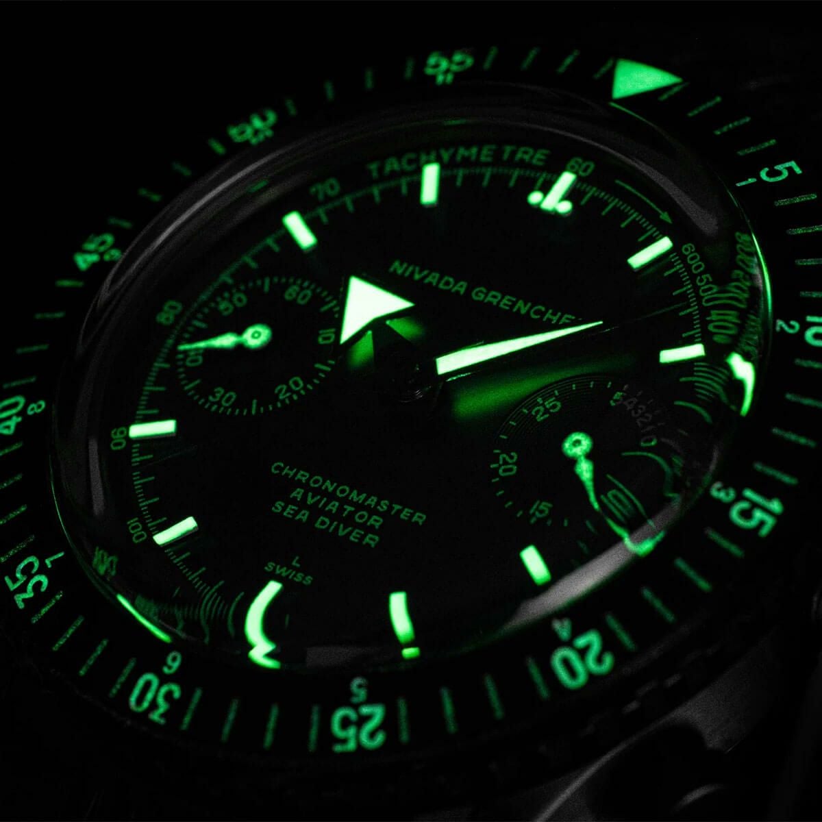 世界50本限定］Nivada Grenchen / ニバダ グレンヒェン クロノマスター