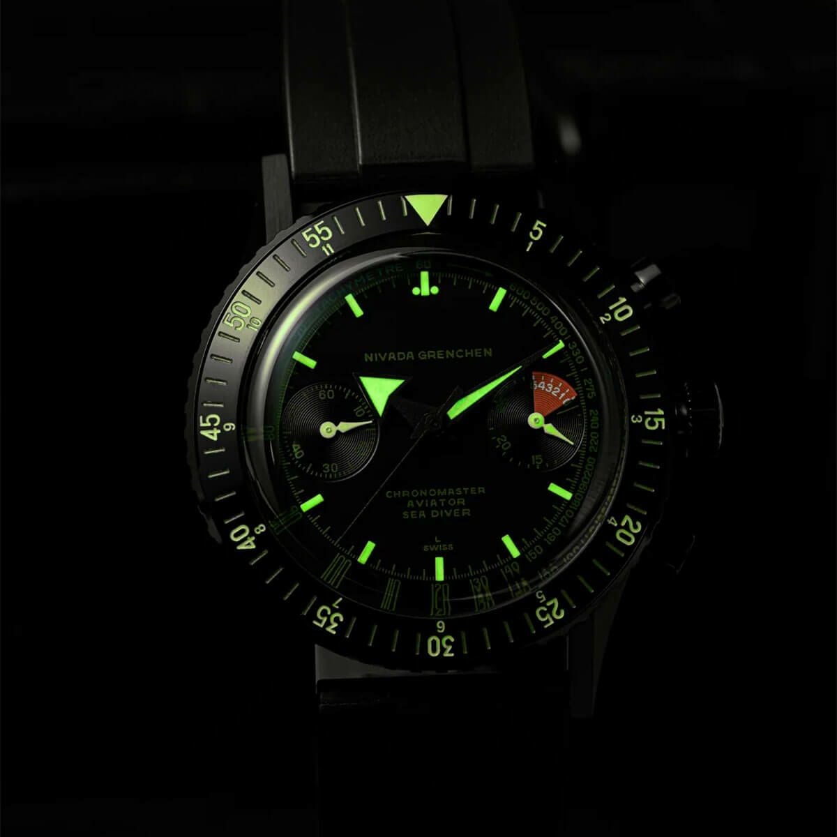 世界50本限定］Nivada Grenchen / ニバダ グレンヒェン クロノマスター