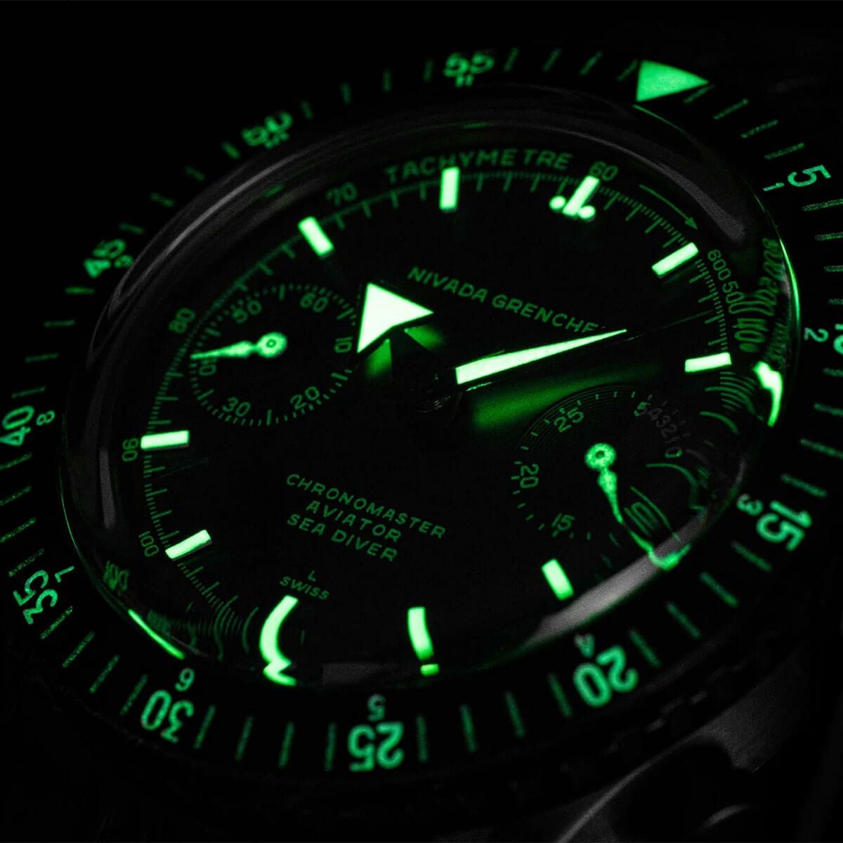 世界50本限定］Nivada Grenchen / ニバダ グレンヒェン クロノマスター
