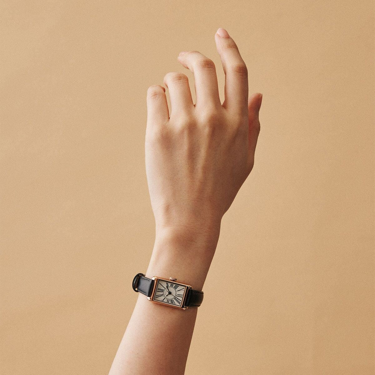 MATOW / マトウ Tsuki 朧月 おぼろづき スクエア ローズゴールド