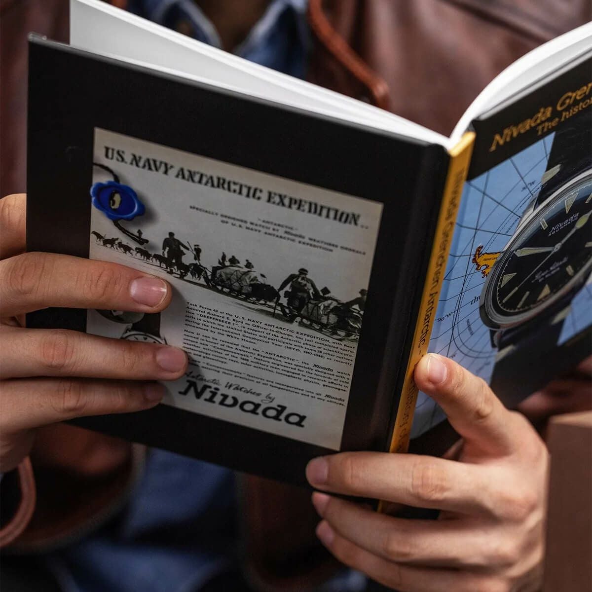 受注販売】Nivada Grenchen / ニバダ グレンヒェン Antarctic Book
