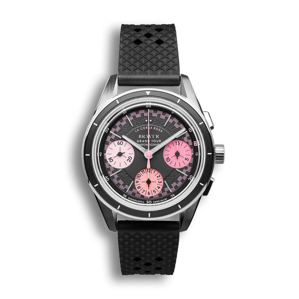 [値下げ] BRAVUR GROUND TOURⅡ BRAVUR / ブラヴァ Grand Tour La Corsa Rosa II メンズ腕時計 | H°M'S