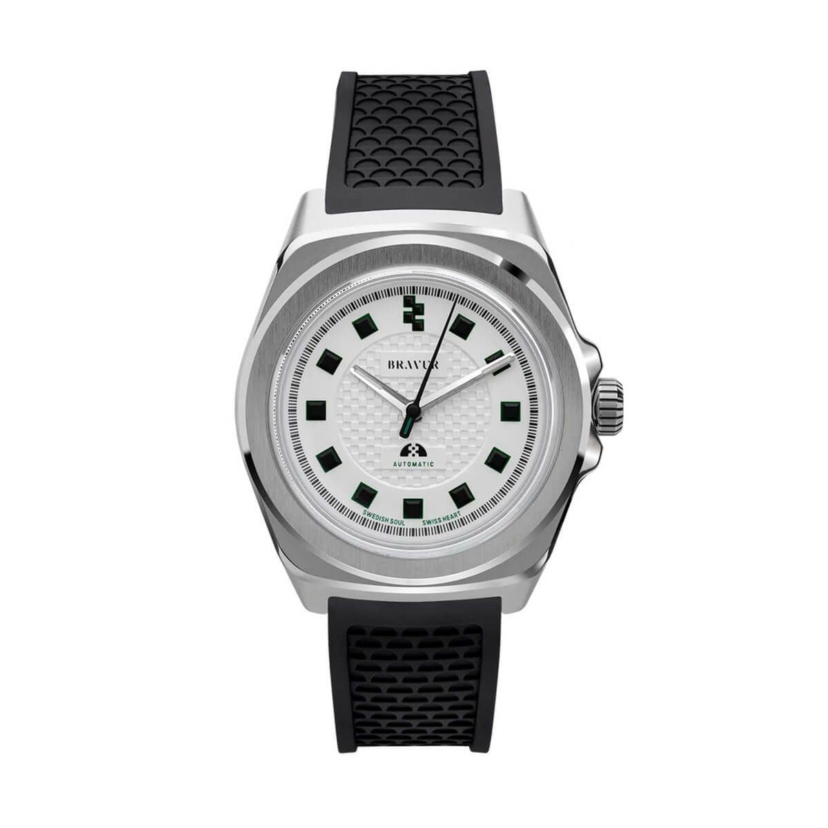 BRAVUR / ブラヴァ Team Heritage PEU Black FKM rubberの公式ECサイト掲載画像