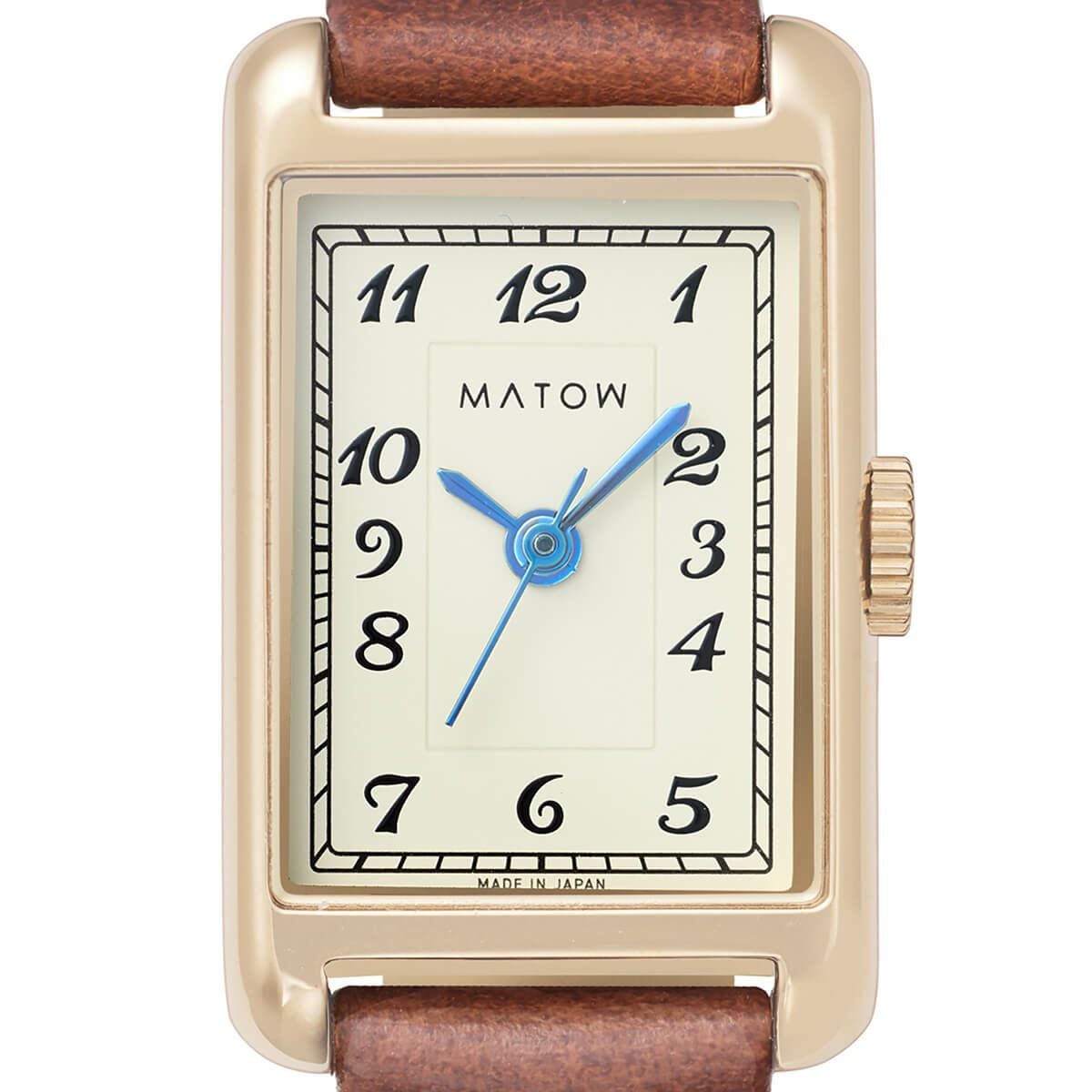 MATOW / マトウ Tsuki 朧月 おぼろづき スクエア ゴールド レザー
