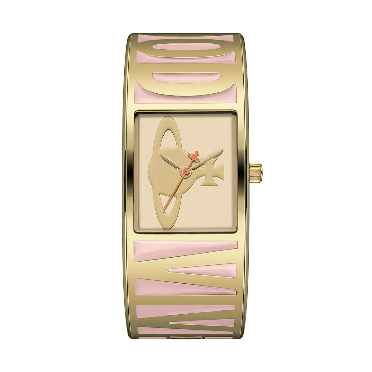 Vivienne Westwood / ヴィヴィアンウエストウッド ビーバー - レディース ピンク ゴールド バングルの公式ECサイト掲載画像